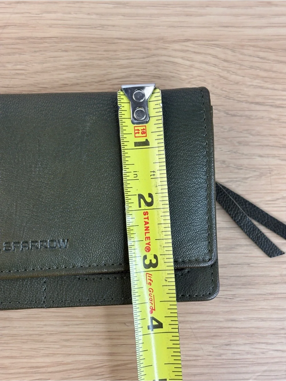 Spikes & Sparrow‎ High Quality Green Leather Wallet